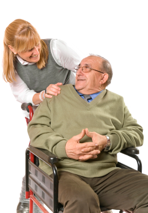 Follow proper procedures when bathing a senior or disabled person, even if you do have a handicap bathtub.