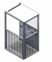 Outdoor Elevator Picket Style Carriage