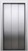 2 Speed Full Auto Stainless Steel Landing Door